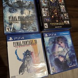 PS4 Games (new and sealed)