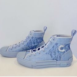Dior B23 High Daniel Arsham Oblique Light Blue Size 12US 45EU