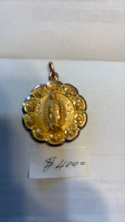 Gold  Religious Medall