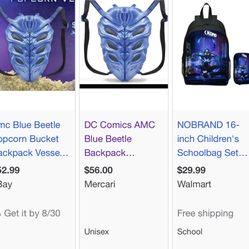 Blue Beetle Backpack
