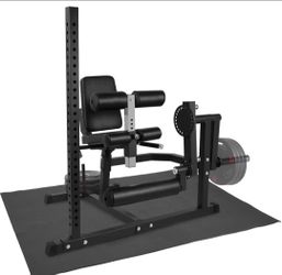 Leg extension and hamstring curl machine