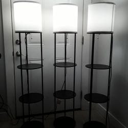 3 Floor Lamps 