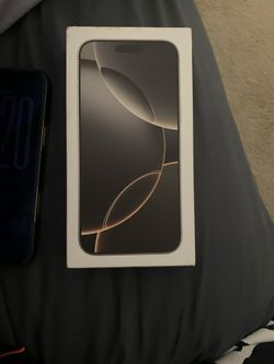 Apple iPhone 16 Pro Max Box