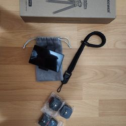 !!Please Read Desc!! Camera accessories, tripod, hand strap, quick releases, LCD screen
