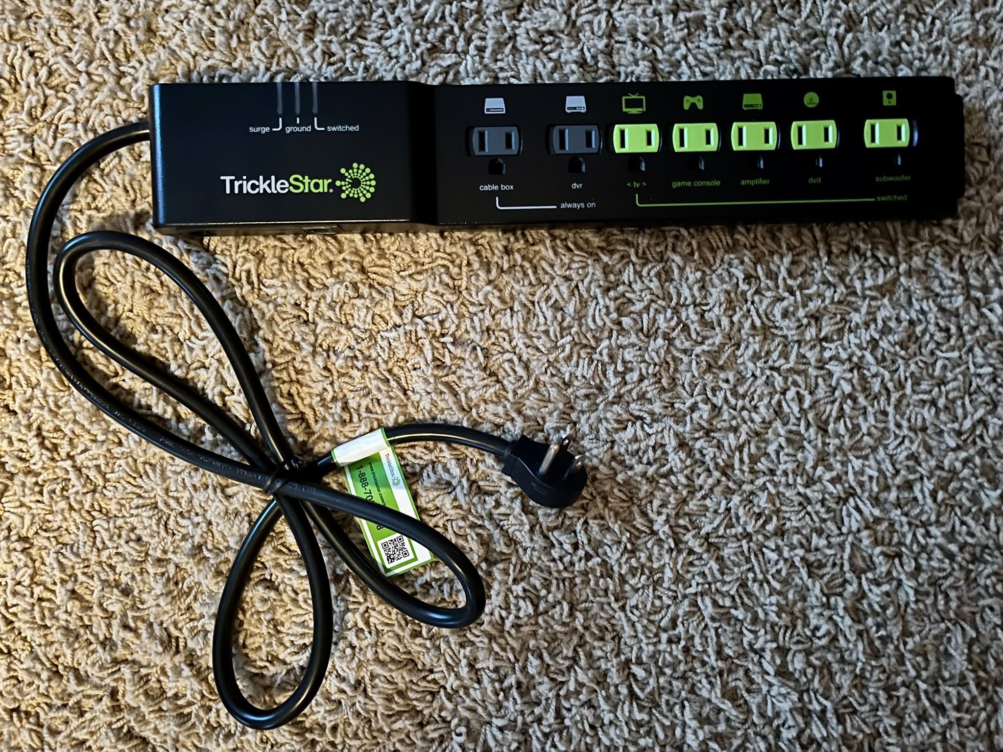 TrickleStar Advanced Power Strip