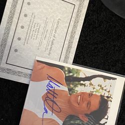 Autographed Picture 