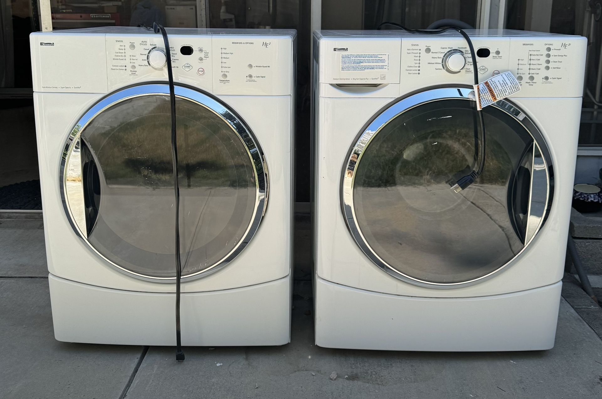 Kenmore Washer And Dryer