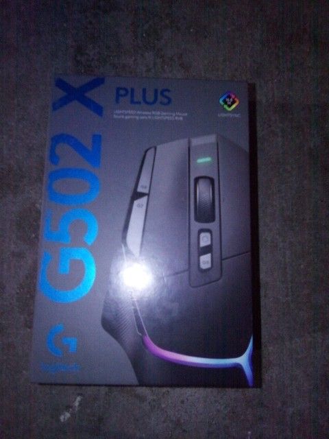 Logitech G502 X Plus Gaming Mouse Brand New