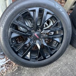 Gmc 22inch Rims And tires 