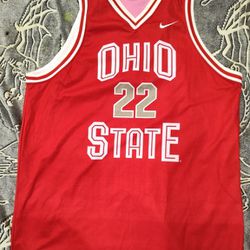 Ohio State Michael Red Jersey 
