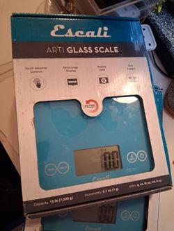 Escali Arti Glass Digital Kitchen Scale