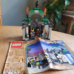 LEGO Harry Potter #4735 Slytherin, Chamber of Secrets, Complete w/ Manual