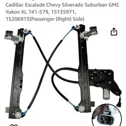LOSTAR Rear Passenger Window Regulator For Cadillac Chevy And GMC