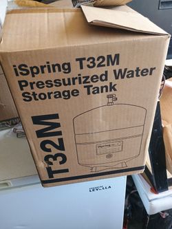 NEW Water filtration "i spring"  t32m storage tank