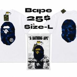 White & Purple Bape