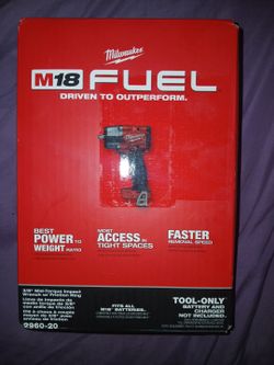 Milwaukee m18 fu4l 3/8" mid-torque wrench w/friction ring