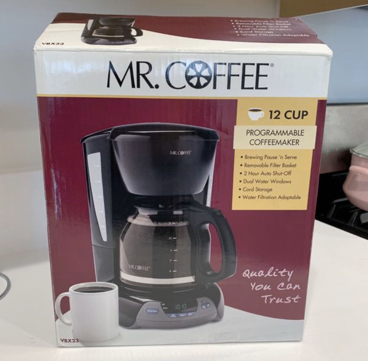 Mr.Coffee 12 cup programmable coffeemaker