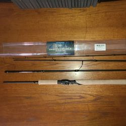 New Kast King Valiant Eagle Passage 4 Piece Travel Fishing Rod with Caseī