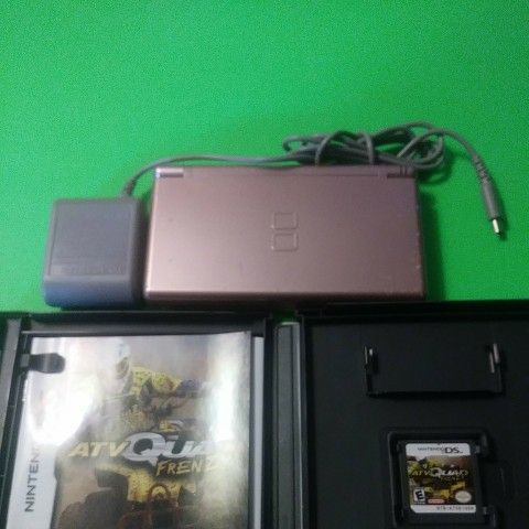 Nintendo Ds Lite Bundle Includes Game, Console, Stylus, And Charger