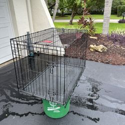 large dog cage
