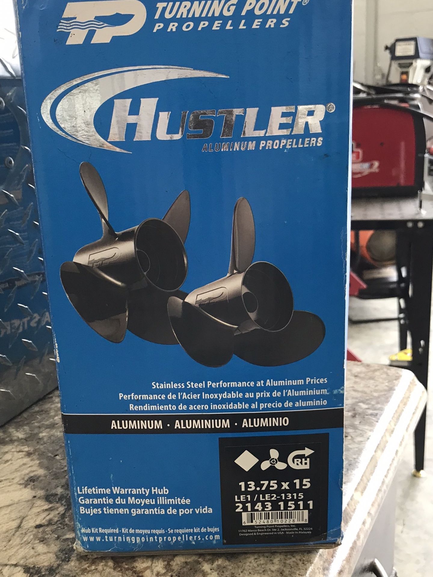 HUSTLER TURNING POINT PROPELLER