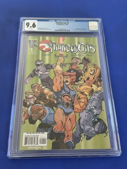 Thundercats 1 CGC 9.6 1st Print Appearance J Scott Campbell Wildstorm Comic 2002
