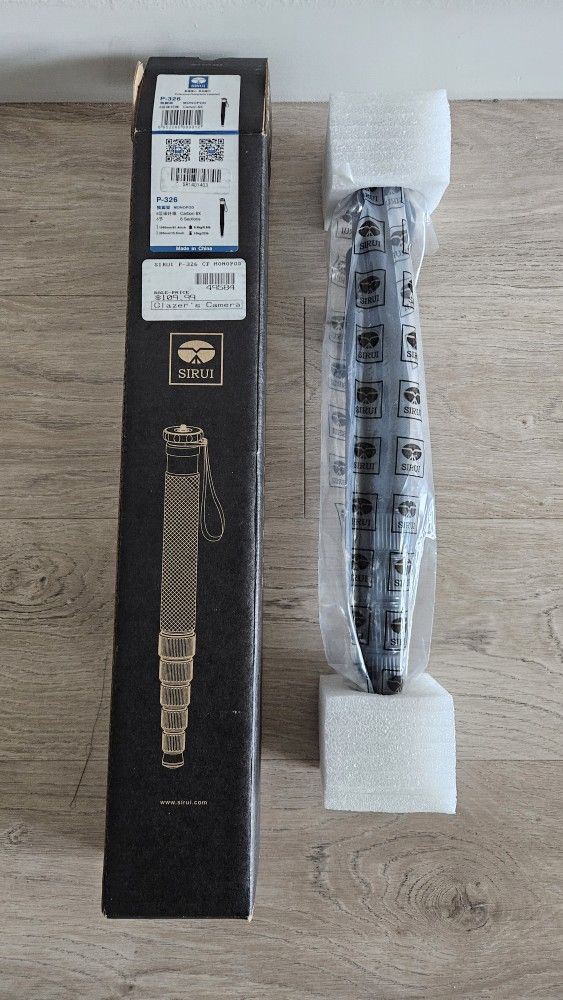 SIRUI P-326 Carbon 8X 6 Sections Monopod