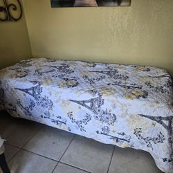 Twin bed With Mattress 