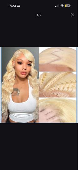 613 Blonde Body Wave Lace Front Wig