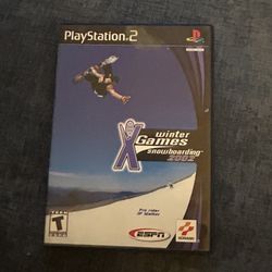 Winter Games X Snowboarding 2002 PS2