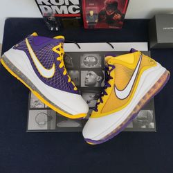 Nike LEBRON 7 QS "Media Day" (2020) ✅️ Size 9.5 Men's 🆕️ Brand New, DS  100% Authentic Guaranteed 👌🏼 Lebron VII Lakers 🔥🔥