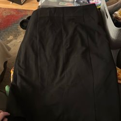 Black Pencil Skirt 