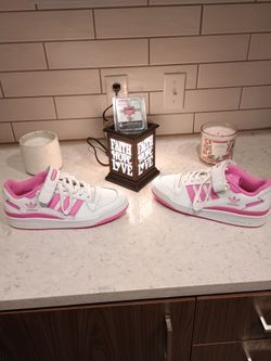 Adidas Forum Low White Pink Sneakers