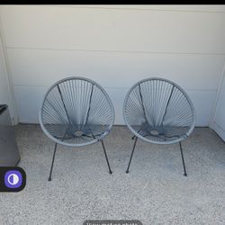 Outdoor, 3 Piece Bistro Set 2 Chairs  With Table C
