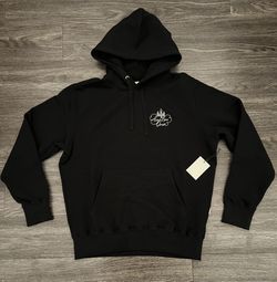 NEW Aime Leon Dore embroidered chandelier hoodie black sz L for