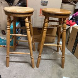 Two Bar Stools