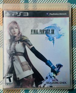 Final Fantasy XIII 13 (Sony PlayStation 3, 2010) PS3 Tested/Works F110