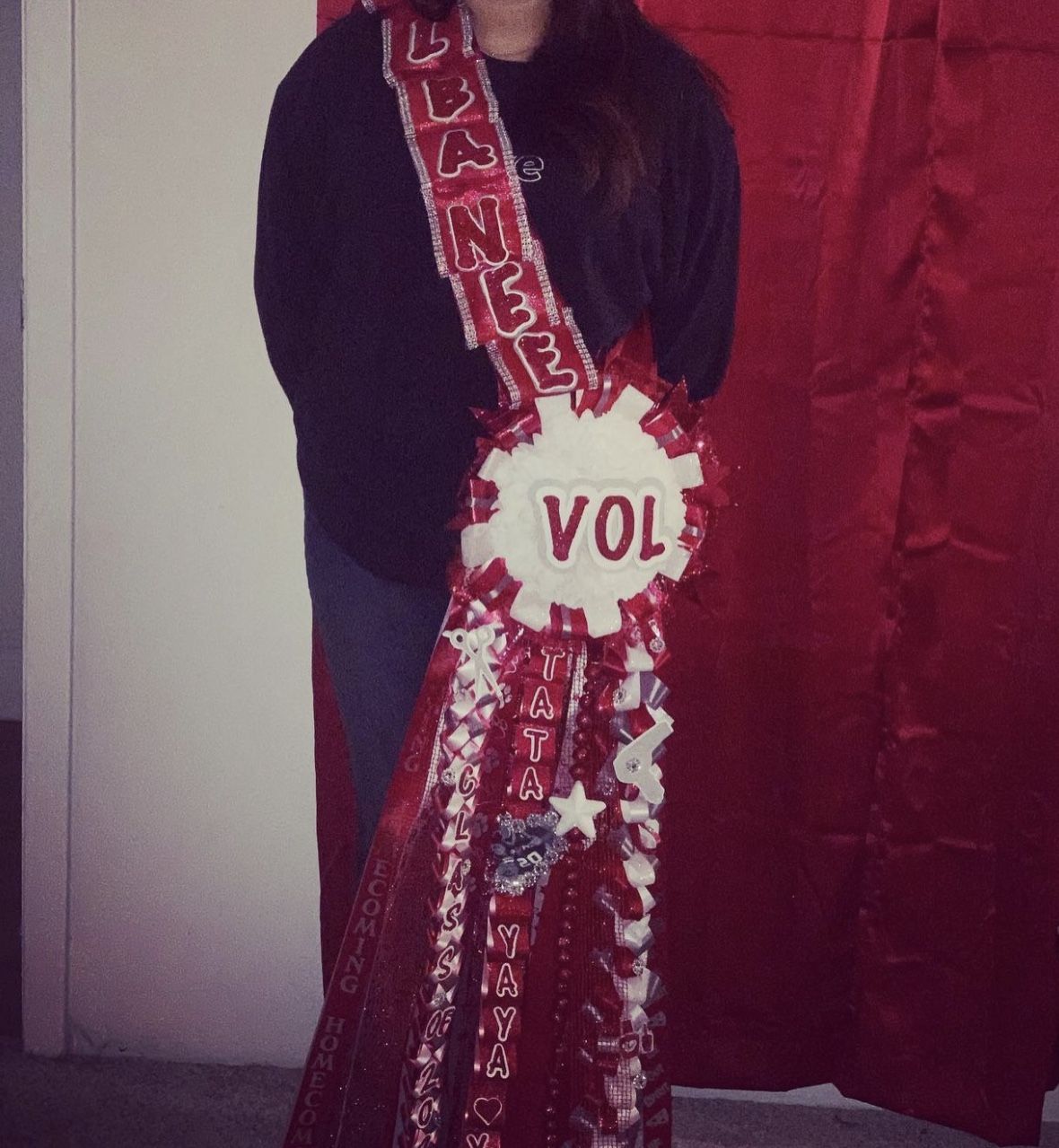 Homecoming Sash Mum