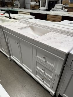 White 48” Vanity