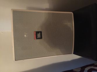 JBL speakers and professional amplifier