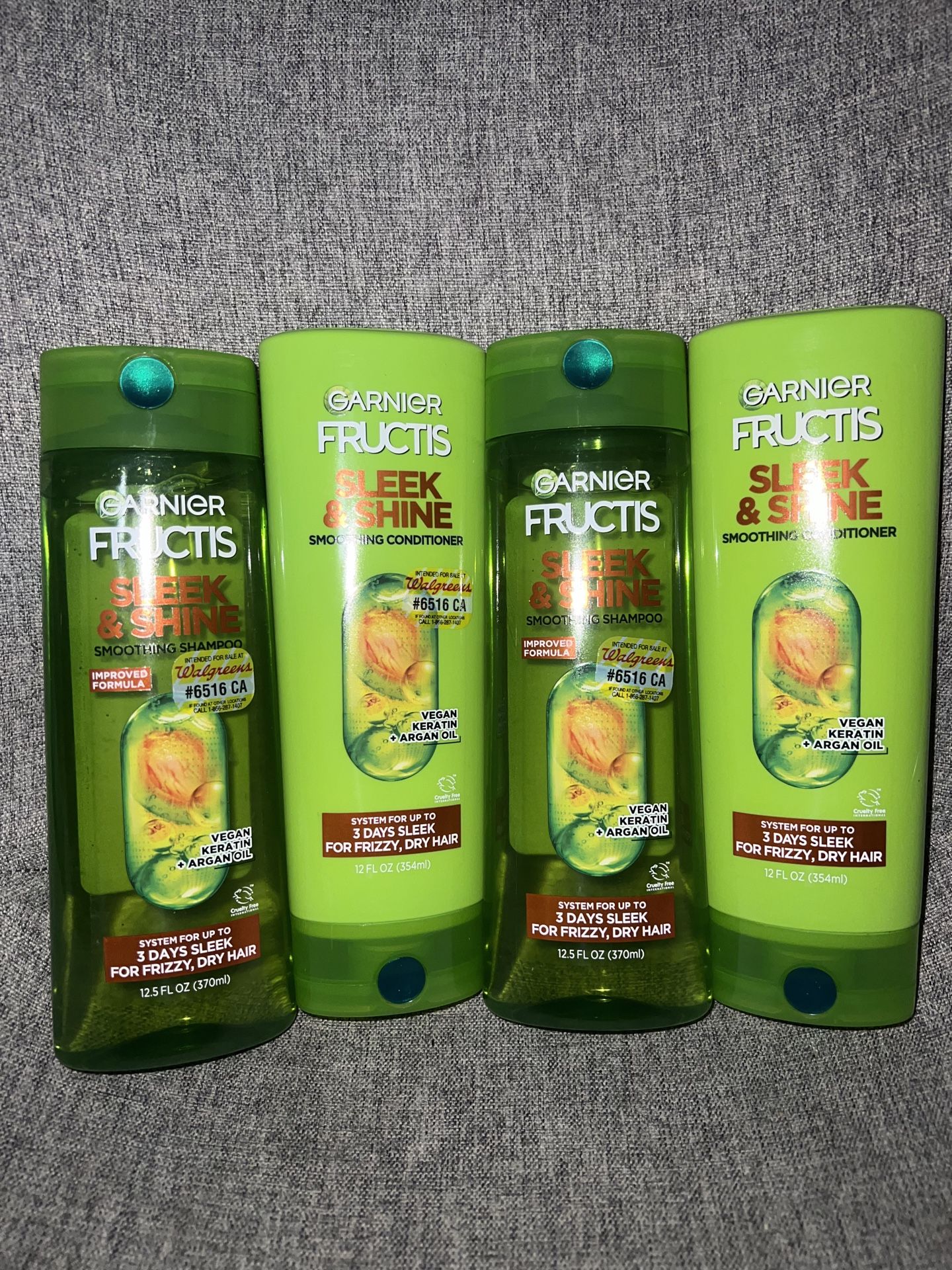 Garnier Fructis shampoo and conditioner $12 for all π