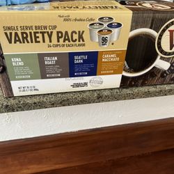 New Box of K-Cups -89 Total