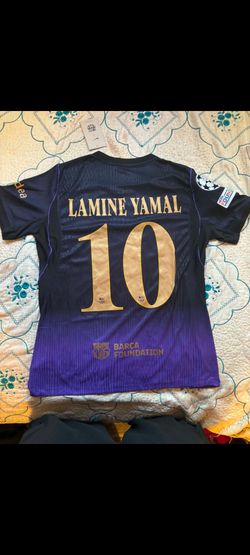 FC Barcelona Lamine Yamal Soccer Jersey