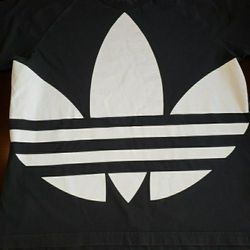 Adidas Oversize T Shirt size Large Black washed 