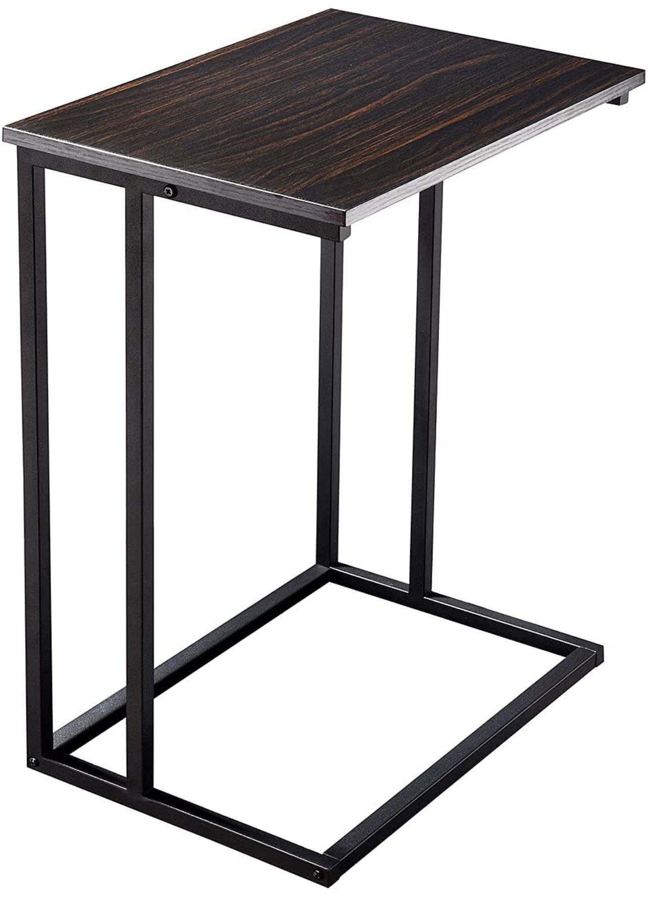 (brand new) YANXUAN End Table, Metal Side Table with Sturdy Steel Frame and Accent Table Top, Side Table for Living Room, Bedroom, Stable and Sturdy C