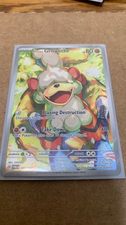 Hisuian Growlithe Full Art