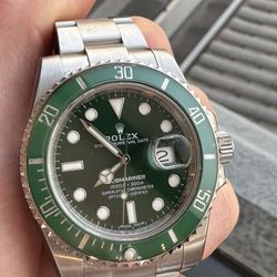Rolex Submariner Date Ceramic 40mm Hulk Stainless Steel Bracelet 116610LV