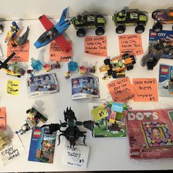 Legos $5, $10, And $15