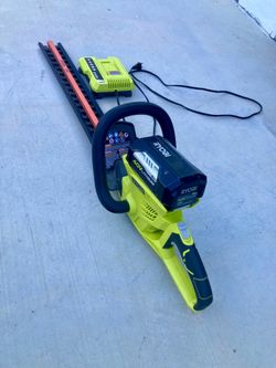 Ryobi 40V Hedge Trimmer, 40V Battery & charger