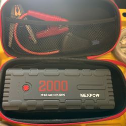 Battery Jumper Flash Light 2000 Battery Peak